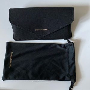 Dolce and Gabbana Sunglass case and dust bag